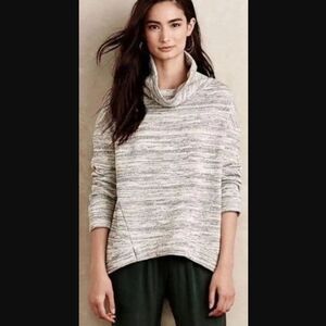 Anthropology Saturday Sunday Cowl Neck Pullover Sweater Size M